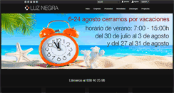 Desktop Screenshot of luznegra.net